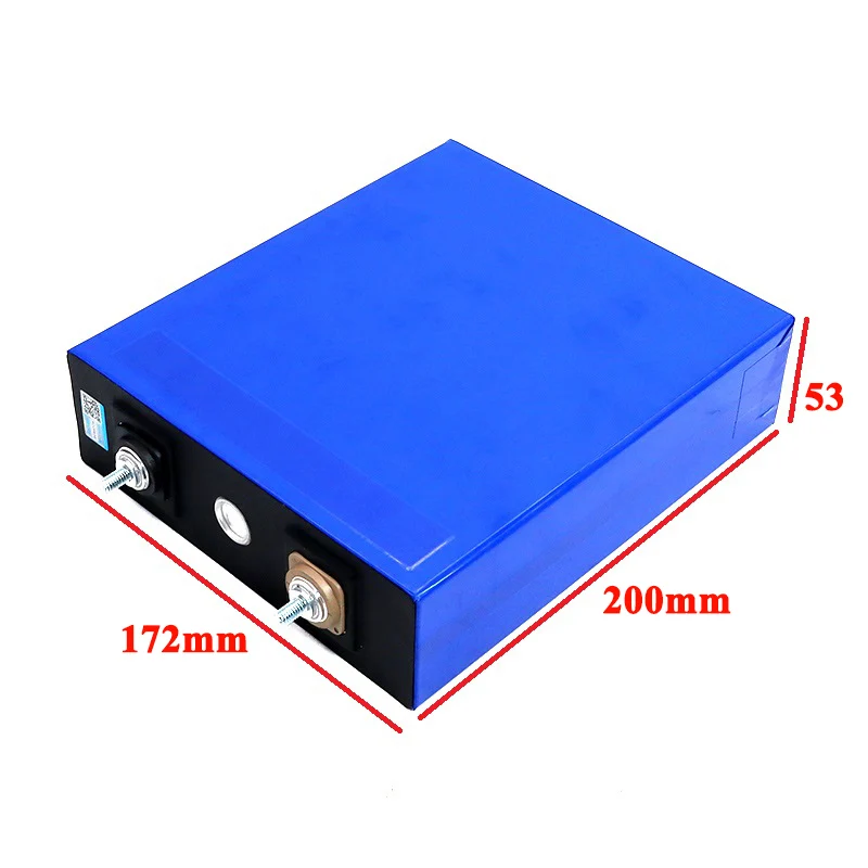 2 baterias do fosfato do ferro do lítio da bateria 3.2v 200ah lifepo4 dos pces 3.2v para o carrinho de golfe fora-estrada do vento solar dos campistas de 12v livre de impostos