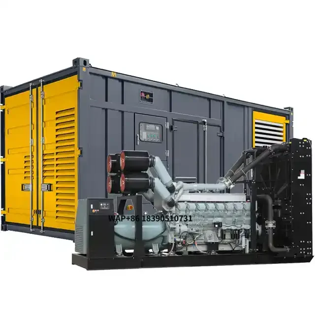 Generador Trifásico Súper Silencioso de 30kva 50kva 60kva 80kva 100kva 200kva 500kva 1000kva a Precio de Fábrica
