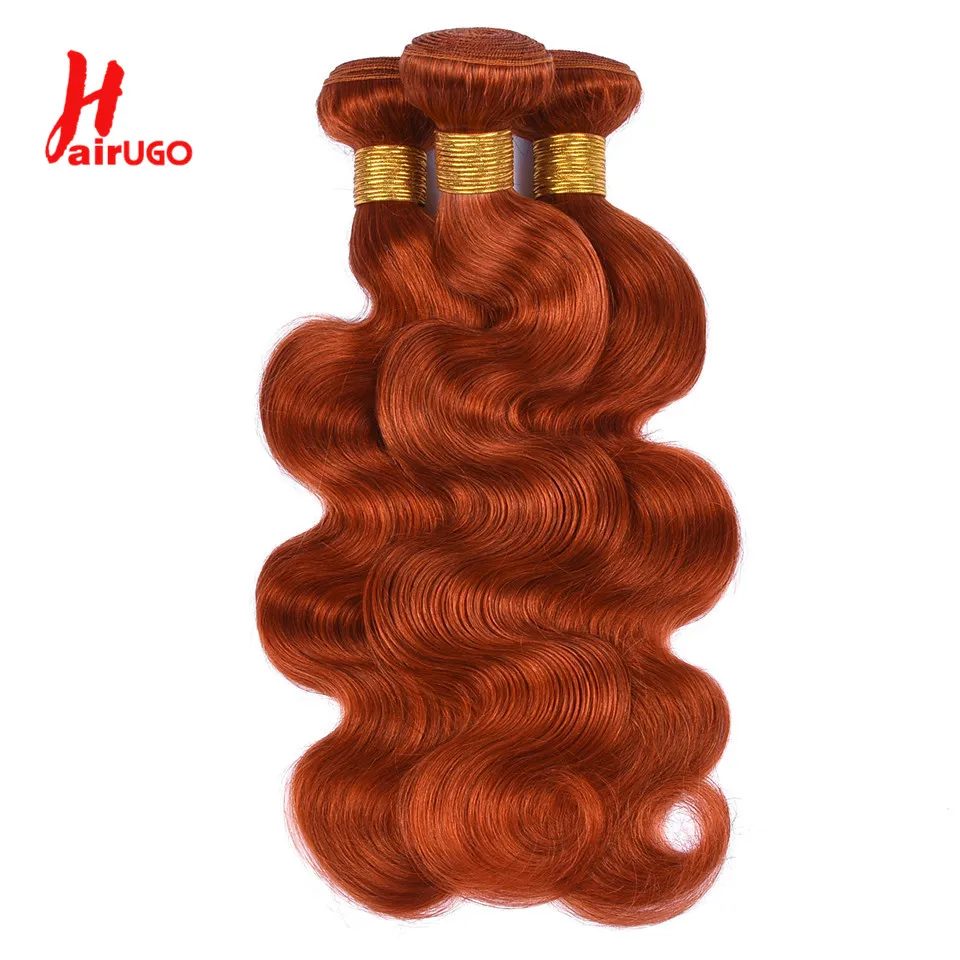 Имбирные оранжевые кудрявые вьющиеся волосы, раньше HairUGo, бразильские волосы Remy, цветные кудрявые человеческие волосы для наращивания, оранжевые волосы для плетения