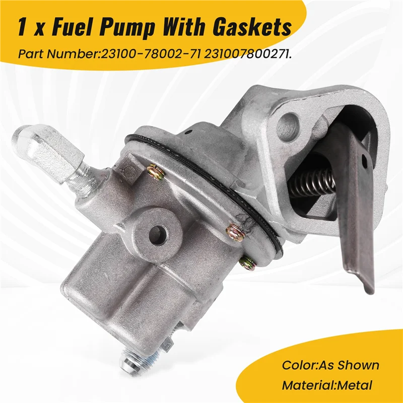 Venda quente-kit de substituição da bomba de combustível da empilhadeira 23100-78002-71 com juntas se encaixa para motores toyota 4p e 5r número da peça 2310078