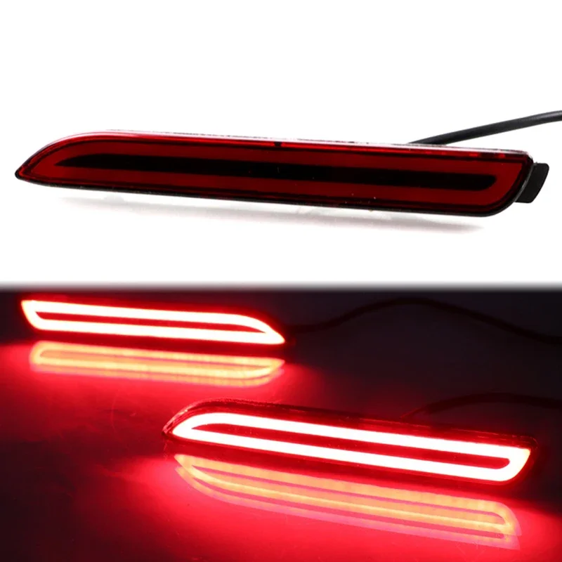 Car Rear Bumper Reflector Light for Toyota Camry Sienna Venza Tail Lamp Automobile Brake Light Durable 3 Function Fog Lamp - Image 4