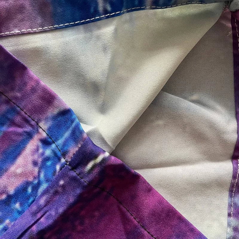 مانديلا القط نمط عارضة السراويل واسعة الساق خمر لطيف الحيوان الصيف السراويل مضحك لينة فضفاضة جيب كبير السراويل النسائية الكلاسيكية