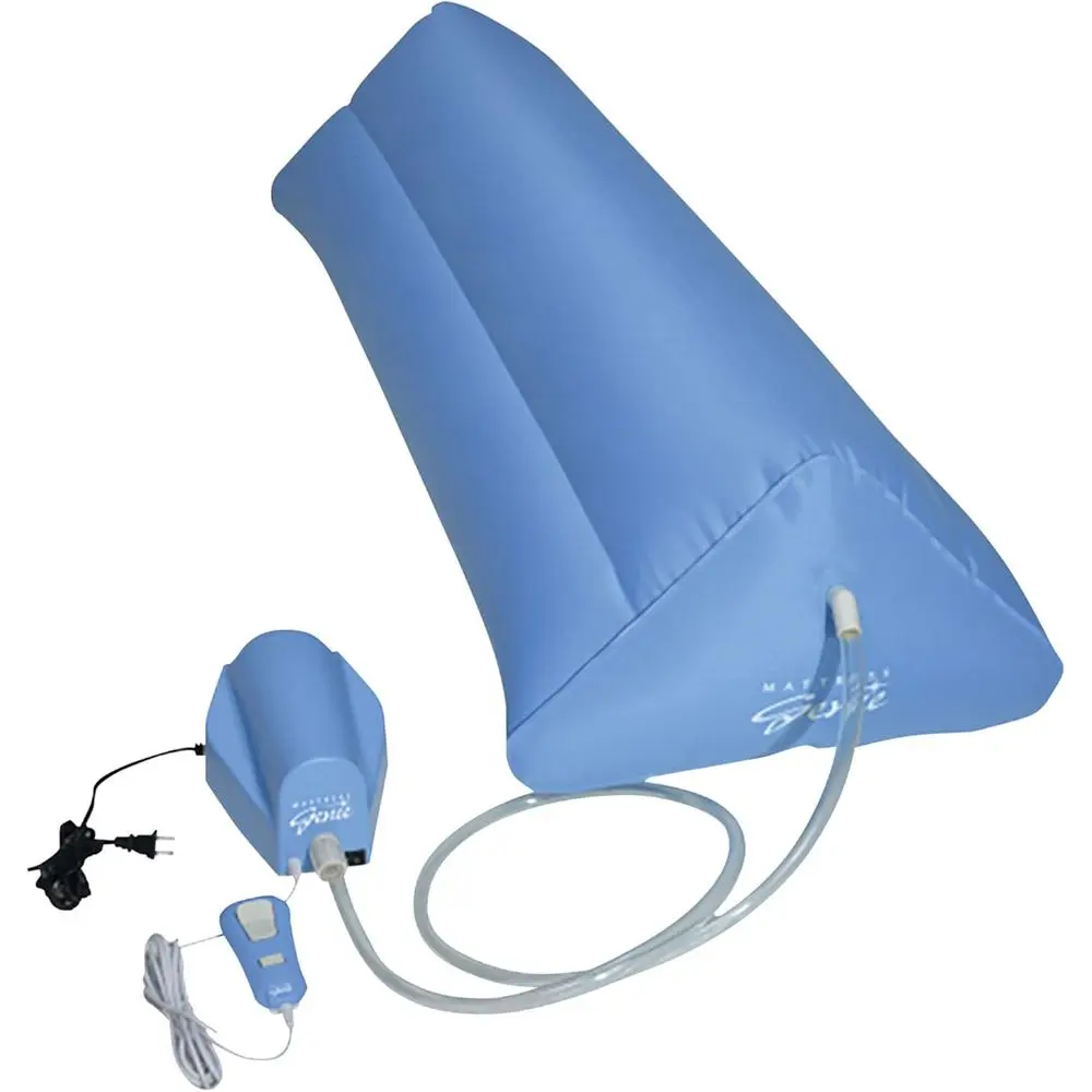 

Надувная подушка-клин MattrGenie | Портативная кровать King Size, превращающая любую кровать в регулируемую, альтернативу прокладке больничной койки | Идеальный или Отличный