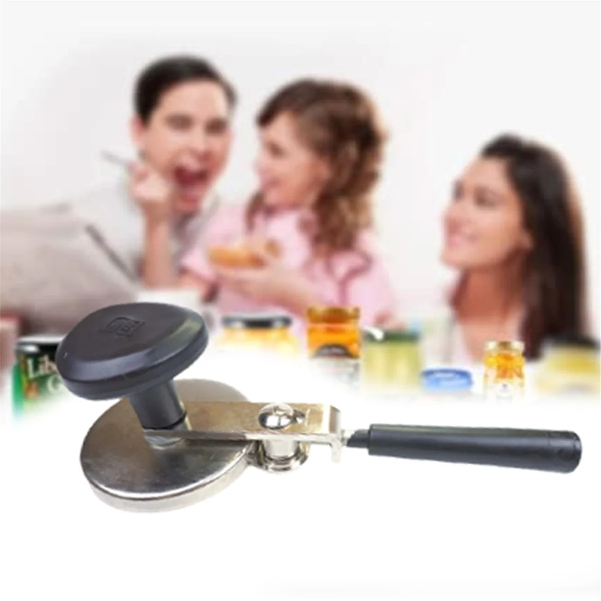 ABXHH Portable Manual Can Sealing Machine Aluminum Bottle Sealing Machine Manual Can Sealer for Home and Commercial Use 83MM