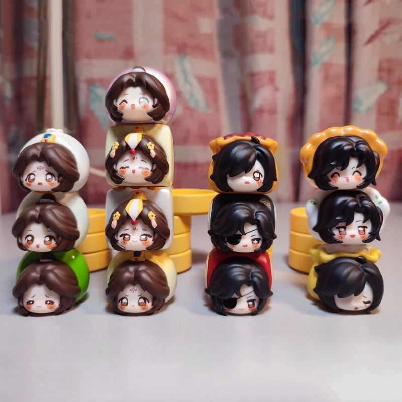 

Подлинный Heaven Official'S Blessing Morning Tea Mini Series Xie Lian Hua Cheng Аниме Фигурки Слепая коробка Guess Сумки Настольный декор Игрушка