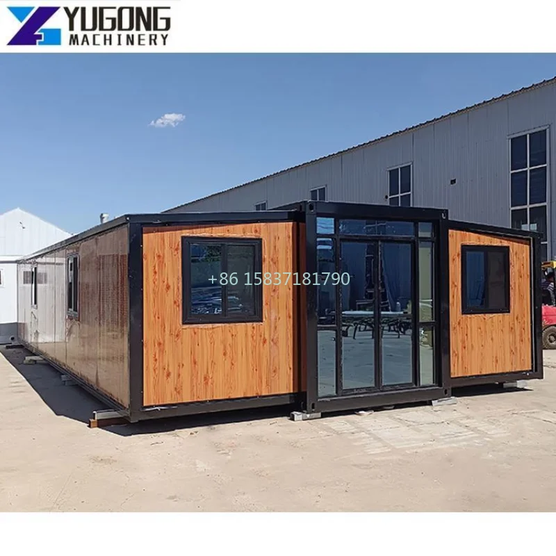 20ft 40ft Container House Folding Prefab House Modular Modern Luxury Living Home Extended Expandable Container House for Spain