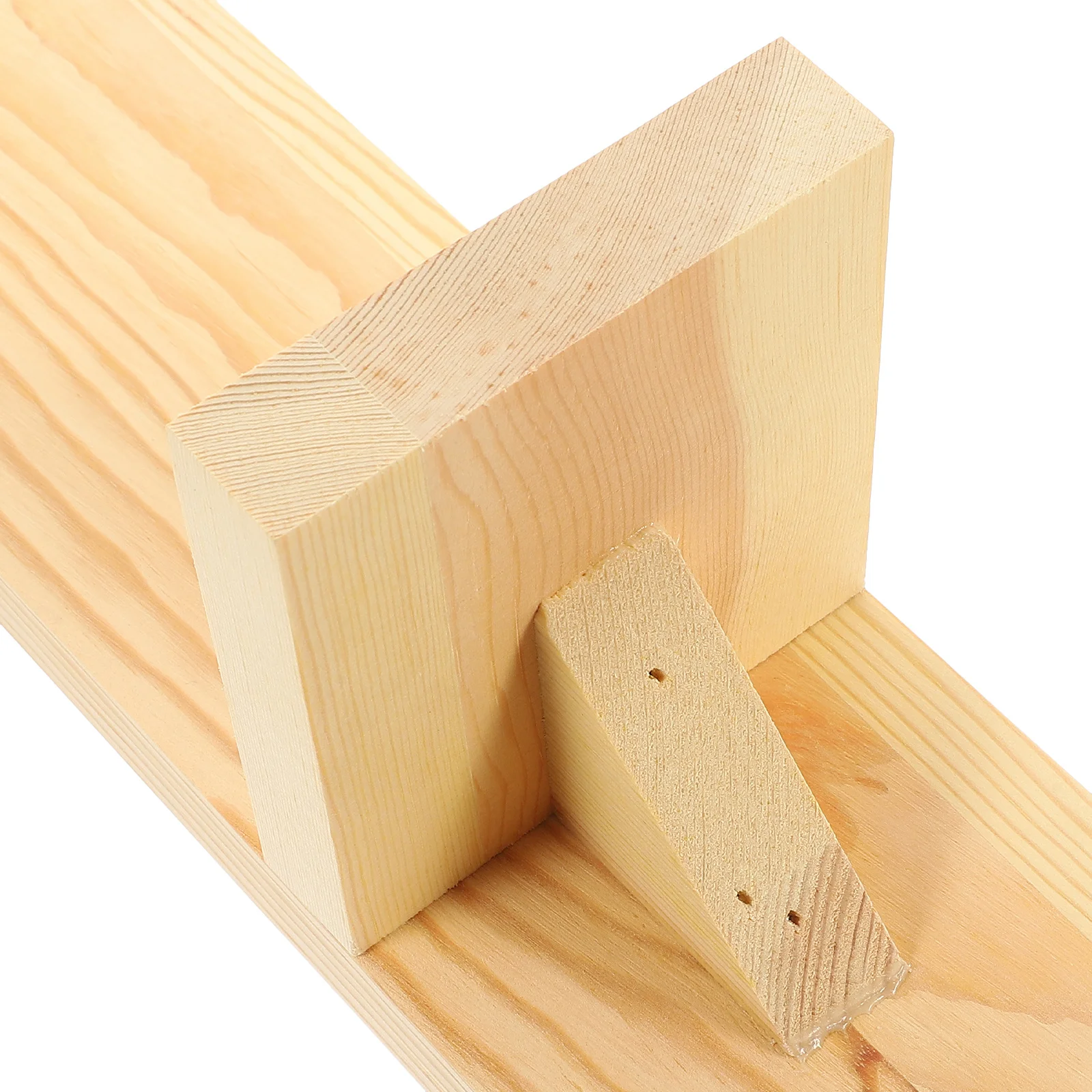 

1Pair Wall Sconce Holder Wooden Mount Decorative Candleholder for Indoor Outdoor Wedding Centerpiece Warm Atmosphere