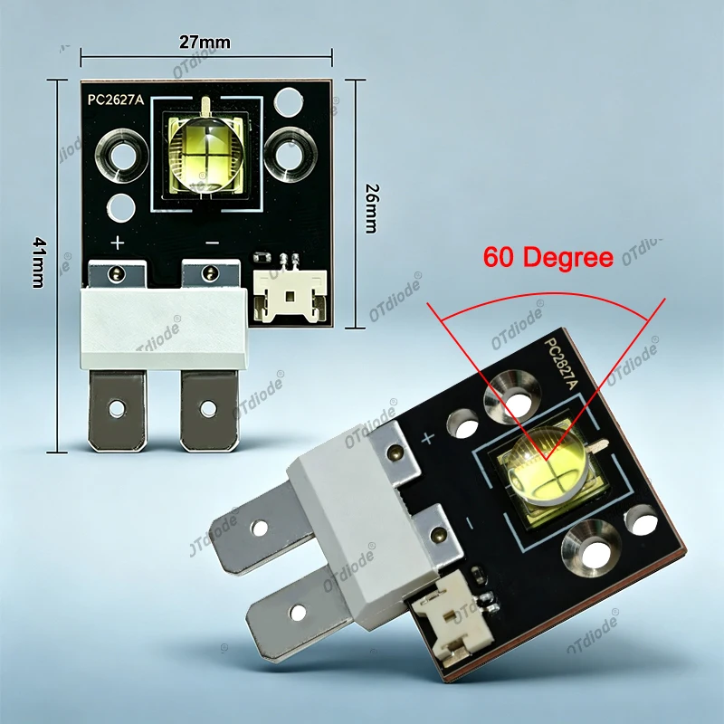 High Power LED Stage Light Chip 80W 3-5V60Degree Angle Focus Beam Cold White 8000-8500K 16A For Moving Head Disco Lamp Projector