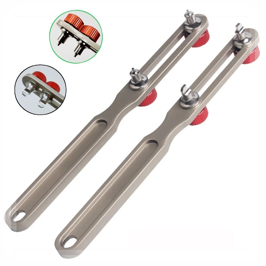 

1pc Watch Repair tool Metel Alloy Adjustable Back Case Opener Cover Remover Screw for Watchmaker Open Battery Change Tool