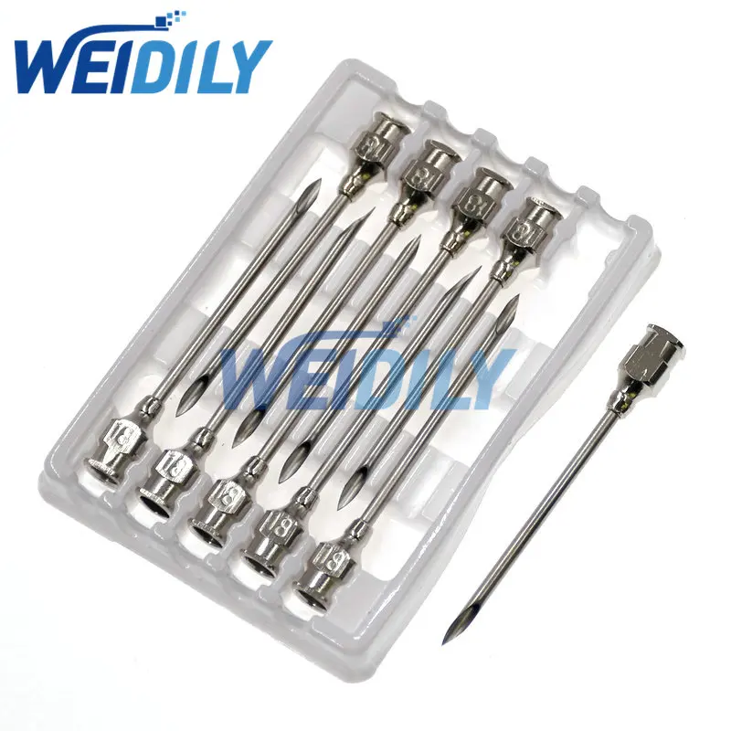 10PCS/Set Size18 Stainless Steel Hollow Needles Desoldering Tool For Electronic Components