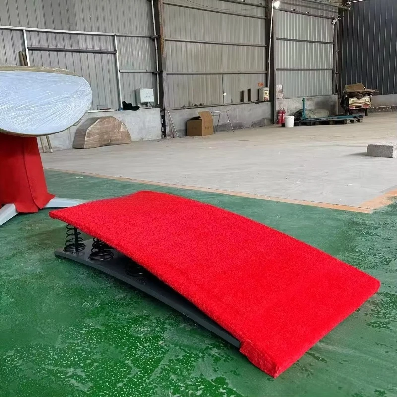 Professional international standard hard springboard gymnastics jump spring 8 platform spring