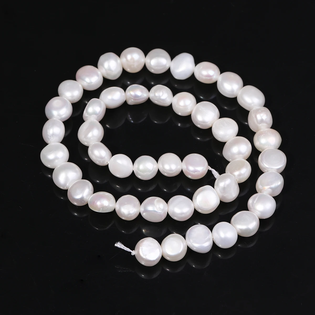 

8-9mm Natural Freshwater Pearl Round Isolated Loose Radiant Bead Gift Jewelry Make DIY Earring Necklace Bracelet Accessories