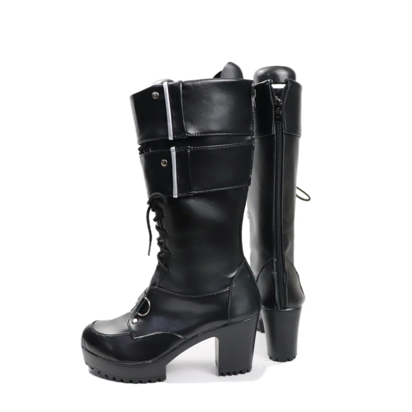 게임 러브 앤 딥스페이스 플레이어 코스프레 신발 Mc 의상 코스튬 파이트 헌터 부츠 할로윈 파티 커플 여성용