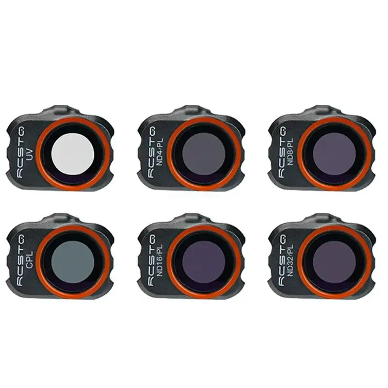 

6 фильтров CPL UV ND8 ND16 ND32 ND4 для камеры на подвесе DJI-Mavic MINI Прямая поставка