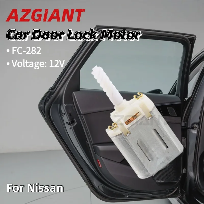 

AZGIANT Car Door Lock Motor Central Locking Motor FC-282 12 Volt For 2000-2005 Nissan Sentra N16 Car Accessories