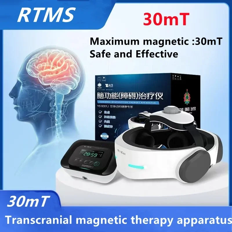 30MT Rtms Transcranial Magnetic Stimulation for Stroke adult and Children Insomnia Anxiety Depression Autism Brain