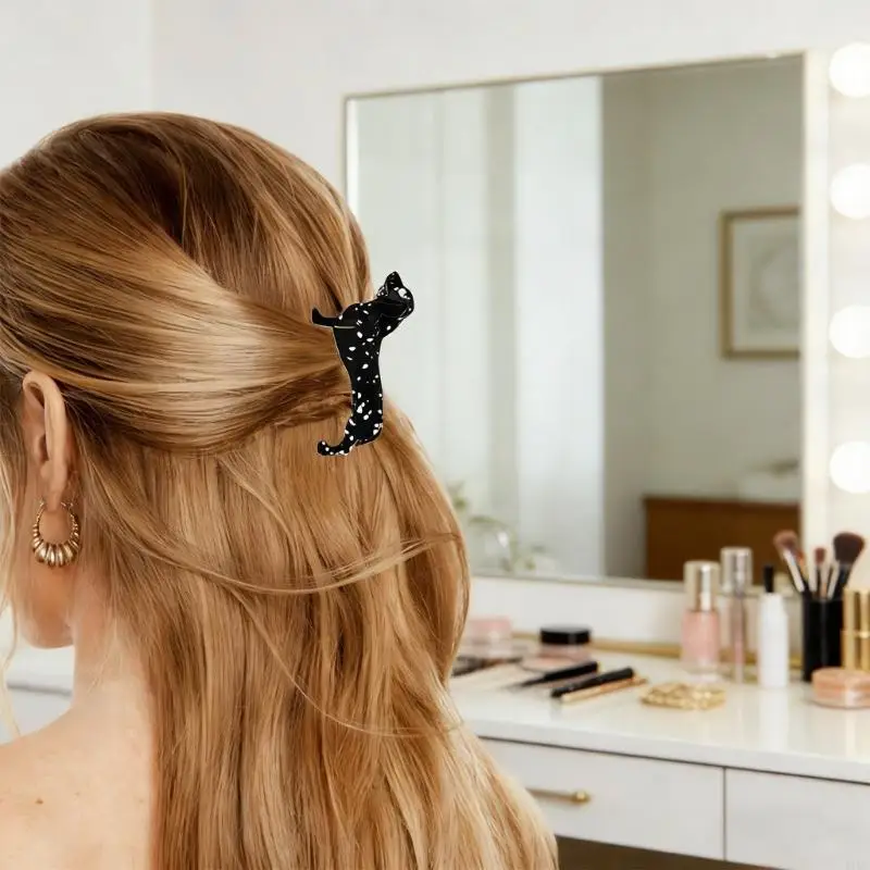 Modern Acetate Dachshund Hair Accessory Lightweight Design Barrettes Hairpin Hair Ornament For Fashionable Outfits 