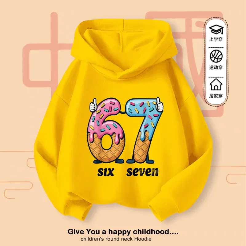 هوديي رياضي كاجوال للأطفال لعيد الميلاد - Y2K 67 هدية ندفة الثلج كاندي، هوديي مبطن بالصوف الناعم مع غطاء رأس قابل للتعديل، هدية عيد الميلاد #1