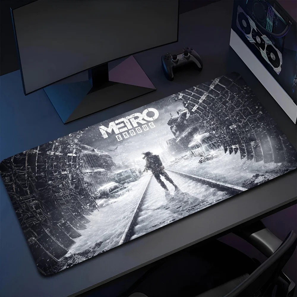 Metro Exodus Non-slip Mouse Pad Suitable For Office Computers Laptops E-sports Game Desk Mats XXL Keyboard