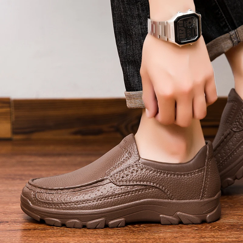 Kochschuhe für Herren, wasserdicht und ölbeständig, Küchenarbeitsschuhe, ultraleichte, rutschfeste EVA-Freizeitschuhe mit weicher Sohle für Herren, Gartenschuhe – Detail 9