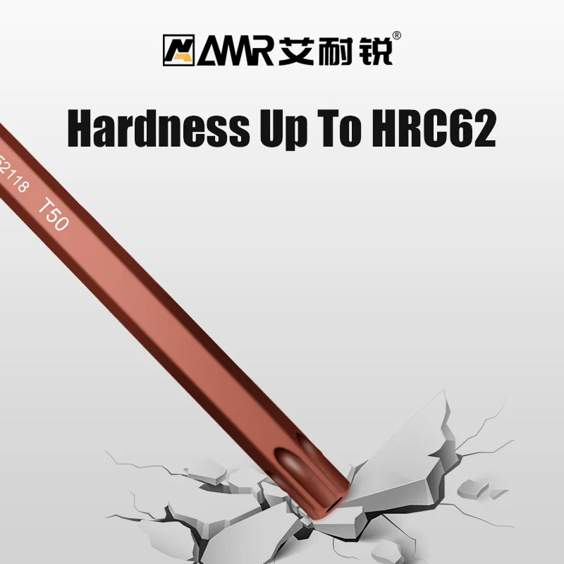 Torx Star Allen Wrench Double-Head Hex Spanner Long Arm Star Key T10-T50 S2 Alloy Steel 1pc