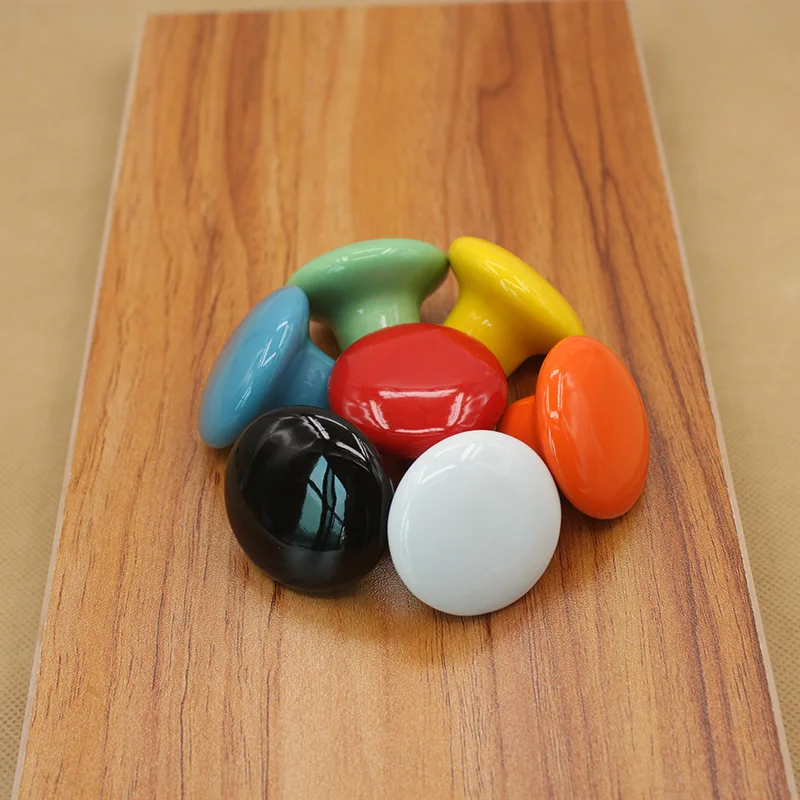 Colorful Ceramic Handle Drawer Handle Modern Minimalist Cabinet Handle Handle Kitchen Door Handles and Knobs Cupboard Handles