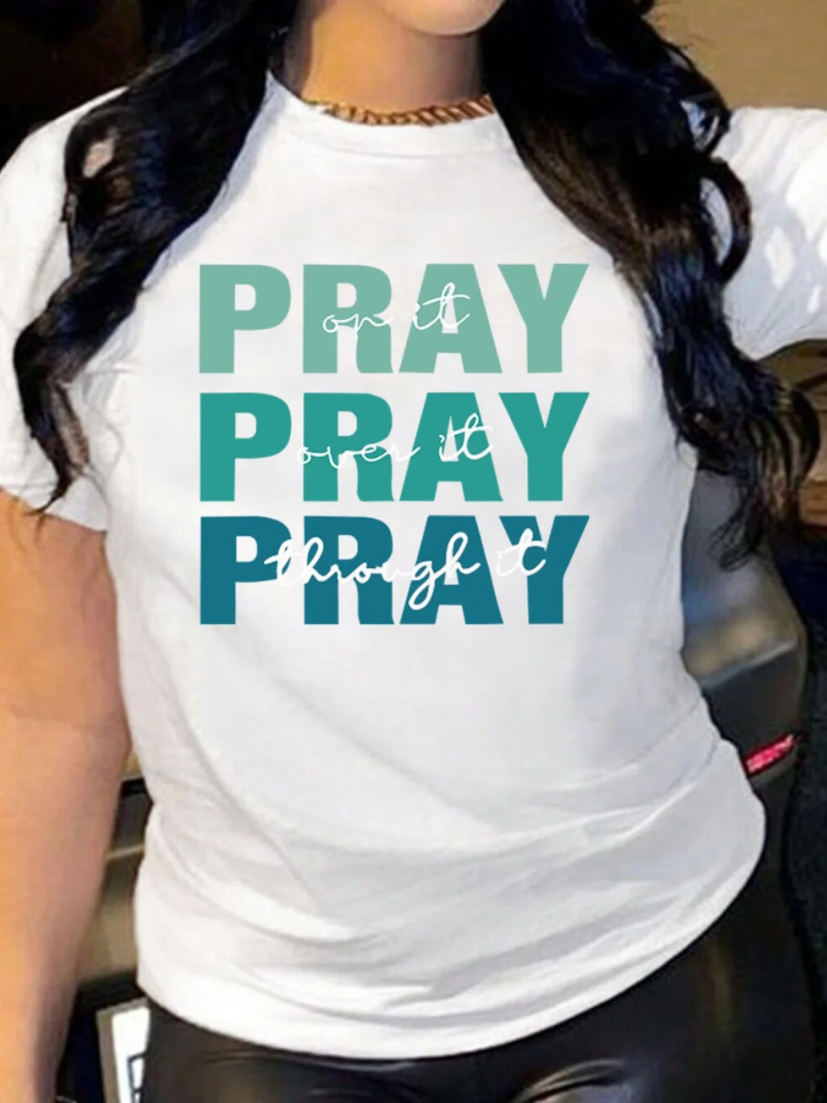 여성 코튼 티셔츠 스트릿 스타일 루즈핏 반팔 라운드넥 프린트 탑 얇은 소재 여름 패션 젊은 여성용