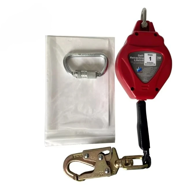 Safety Harness  Fall protection Ansi Certified Rescue Lifeline System Equipment Vertical Systems 3 Meter Fall Arrest Device