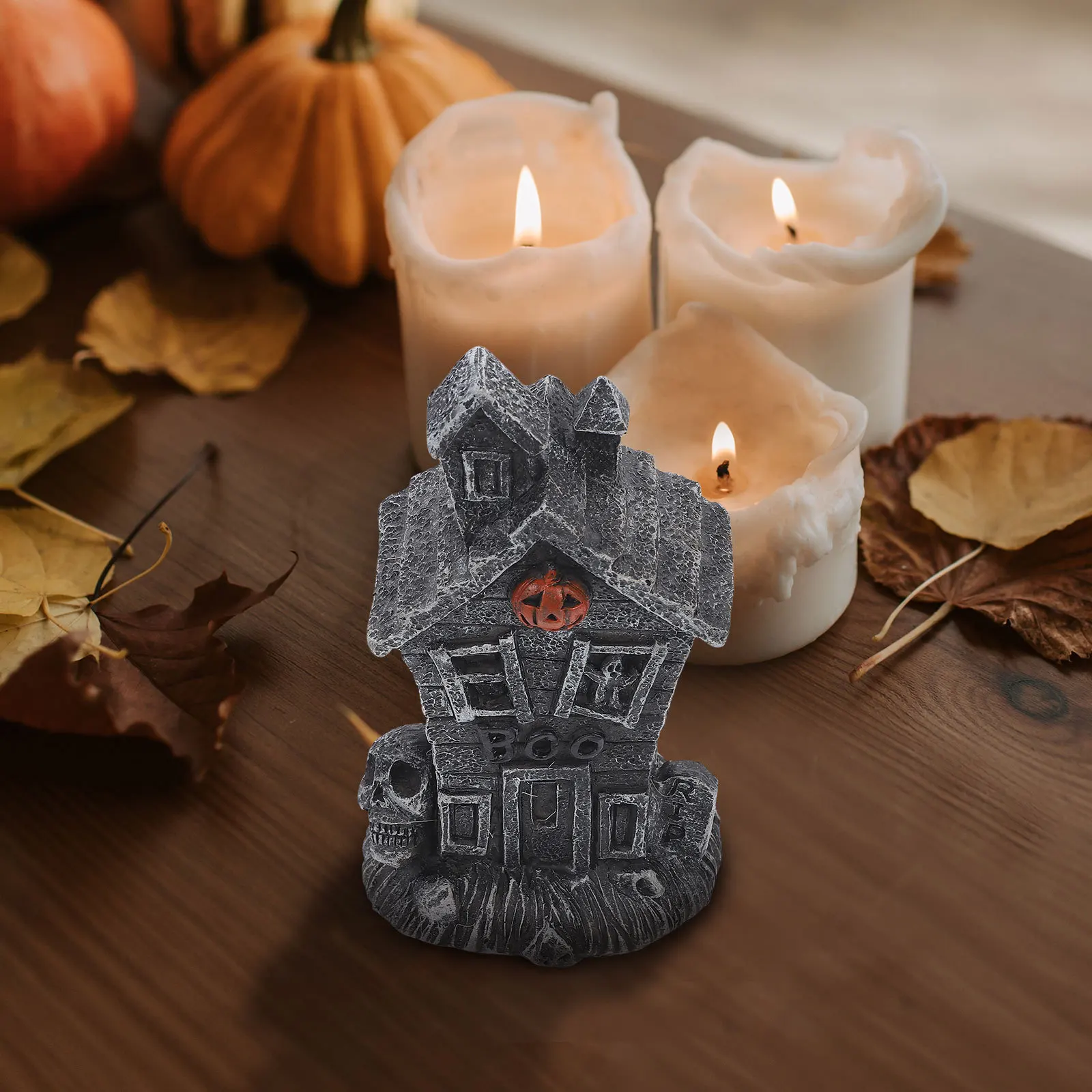 

Halloween Figurines Miniature Resin Accessories Exquisite Craftsmanship Compact Size Party Decoration Supplies