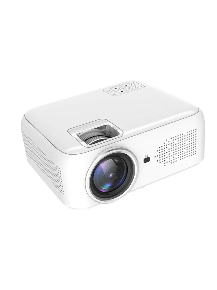 New year best hot sale HiFi projector 4k mini projector  from china A8 home theater projectors for home office education use