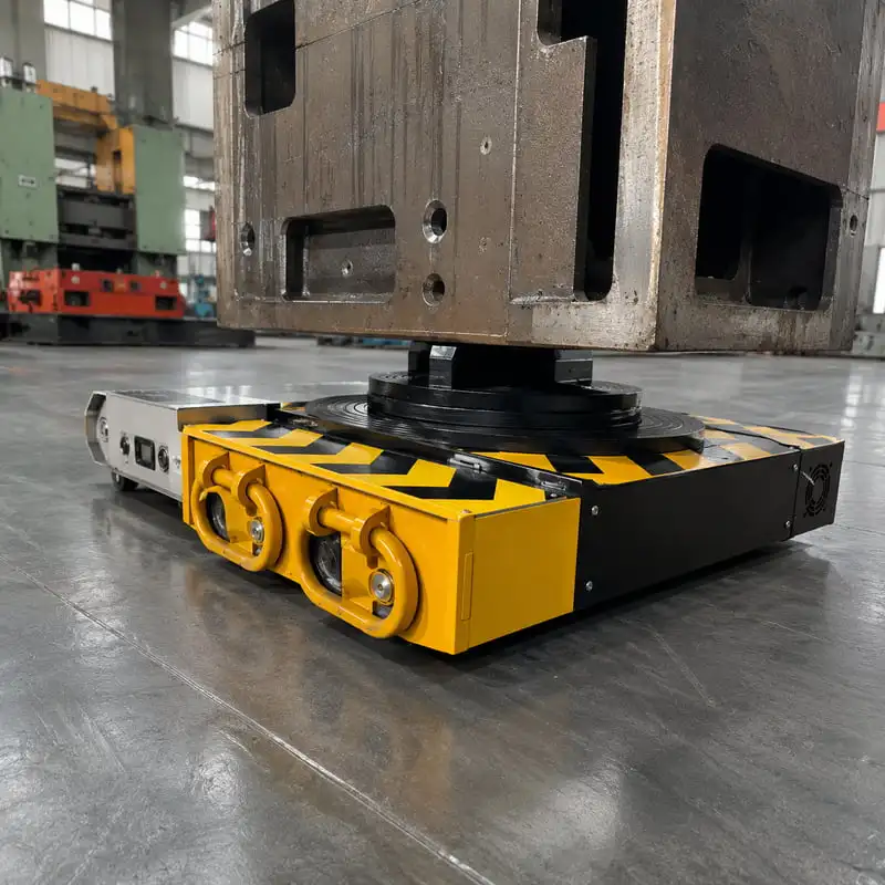 15Ton Industrial Cargo Mover Machinery Moving Skate Customized Precision Steering Dolly for Heavy Equipment Installation Service