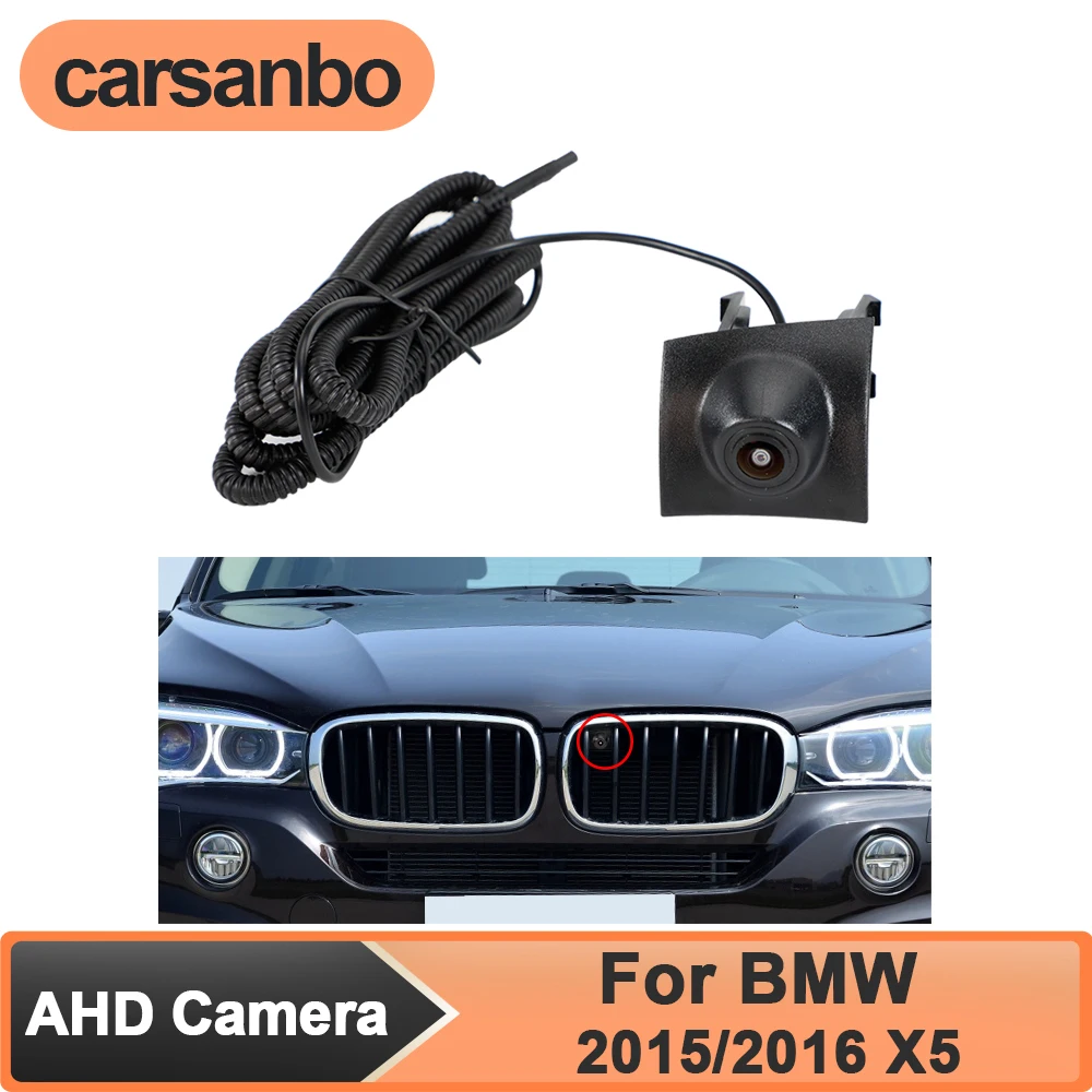 

Carsanbo AHD 1080P 150° OEM Car Vehicle Front View Camera for BMW 2015/2016 X5 Night Vision Waterproof Parking Monitoring System