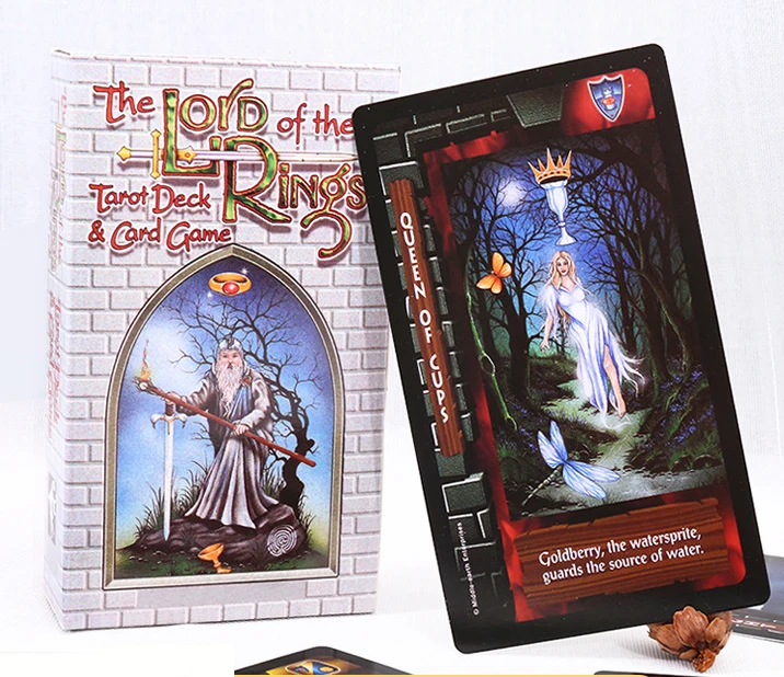 The Most popular Tarot Deck 78 Cards Set and Guidebook Card Game Board Game Tell The Future Toy For Divination Personal Use