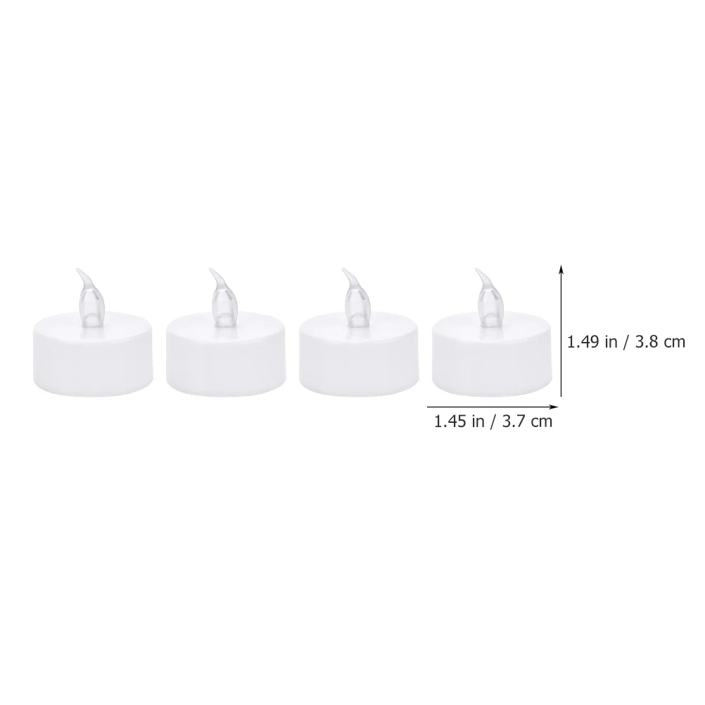 

12pcs Led Light Candles Flameless Electronic Wax For Wedding Led Candles Decoration Party Home Decor Operated