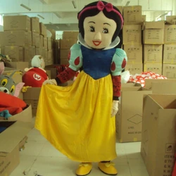 2028 princess Snow White character Mascot costume Advertising perform Fancy Dress birthday Party Animal