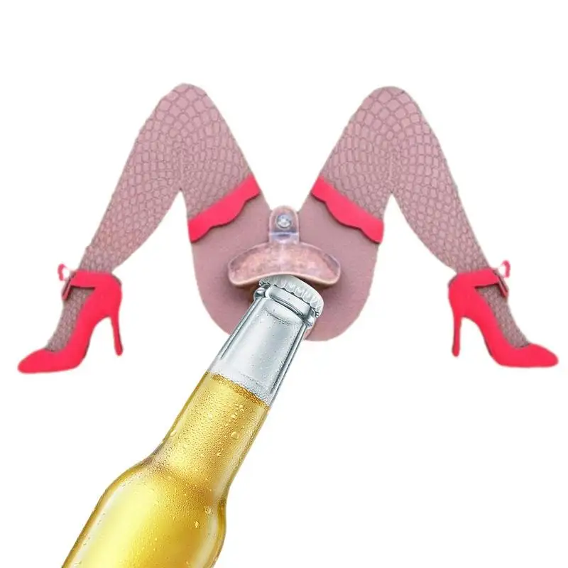 Funny Sexy Legs Bottle Opener Metal Vintage Wine Opener Household Bar Beer tools Home Kitchen Gadgets Wall-Mounted Corkscrew