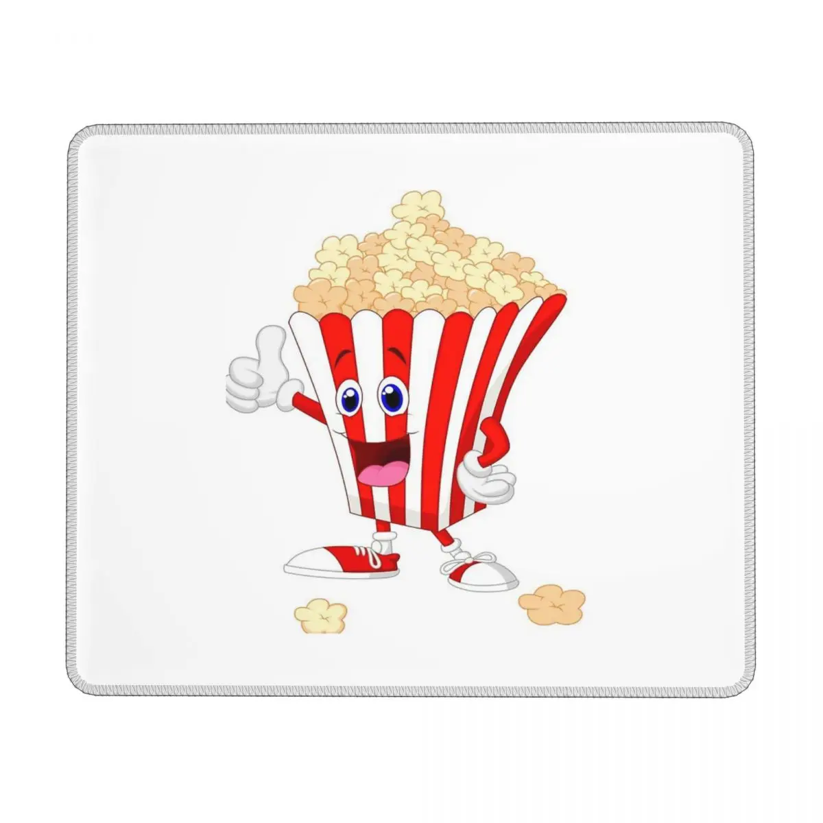Popcorn Cartoon Art Multi-size Mouse Pad Computer Keyboard Mouse Mat Gaming PC Laptop Desk Mat Office Accessories Table Mats