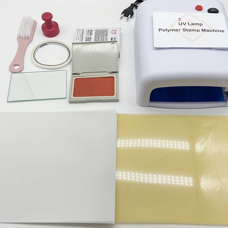 

Factory Wholesale Custom 36W UV Lamp Polymer Rubber Stamp Making Machine Set