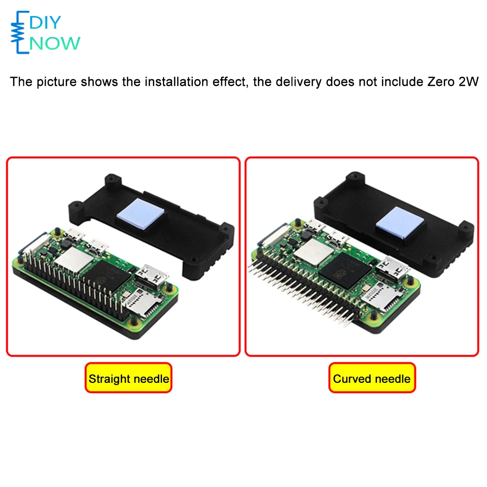 High Quality Aluminum Alloy Case for Raspberry Pi Zero 2w with Heat Dissipation Design Compact and Durable Protective Shell