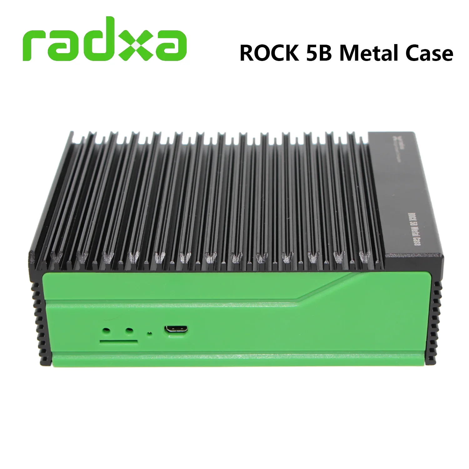 Imagem -02 - Radxa Rock Development Board Case Caixa do Metal Rocha Rocha 5b