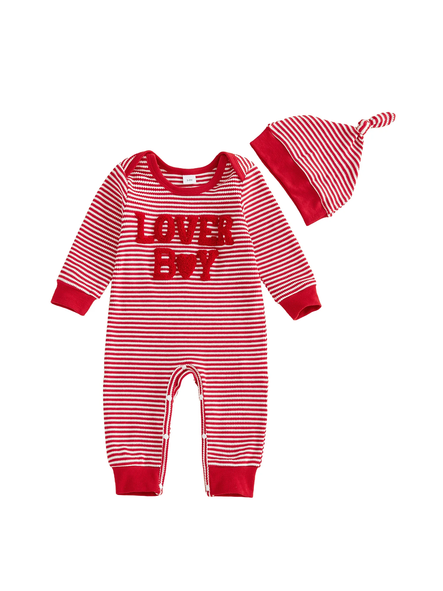 

Baby Girl Valentines Day Outfit Polka Dot Bowknot Embroidered Short Sleeve Dress and Headband 2 Piece Set