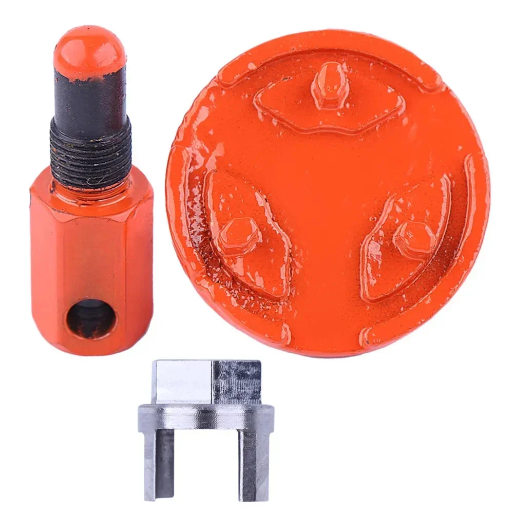 1Set Piston Stop Clutch Flywheel Removal Tool Piston Stopper Clutch Flywheel Drum Chain Saw Disassembly Parts Dismount Tool