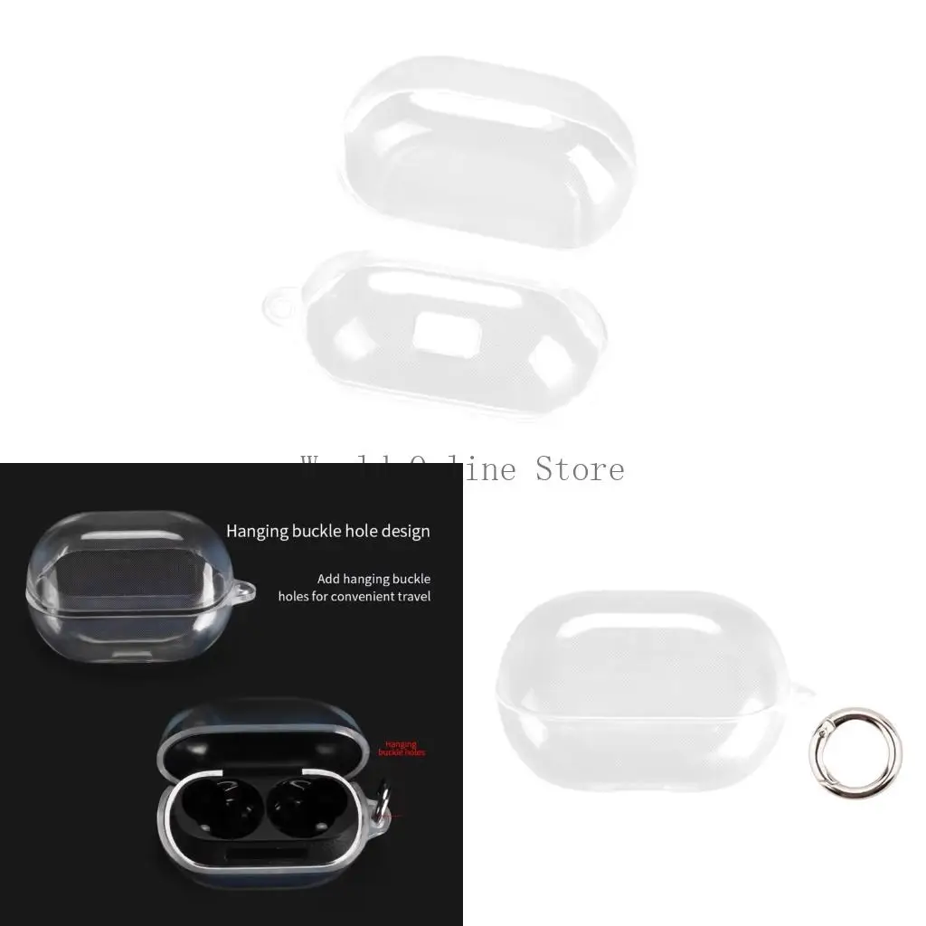 Custodia per shock per cuffie cutanea cutanea antiscratch Guard Bashell alloggiamento TPU lavabile Migliora l'impugnatura e
