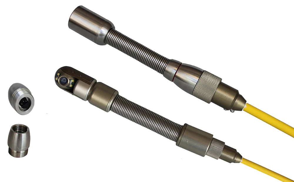 360degree Sewer Pipe Inspection Camera 30mm Pan Tilt Rotation Camera Integrated Pipe Sewer Drain Plumbing Inspection System