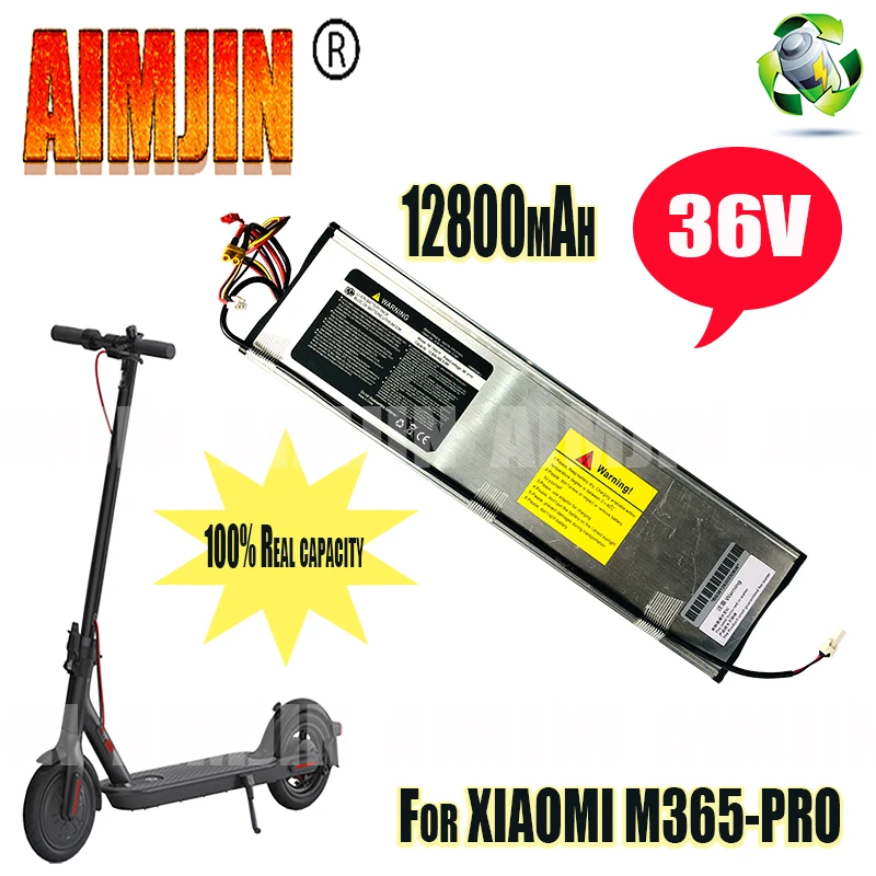 36V 12800mAH for Xiaomi m365 Pro Scooter Special Battery Pack Original Battery