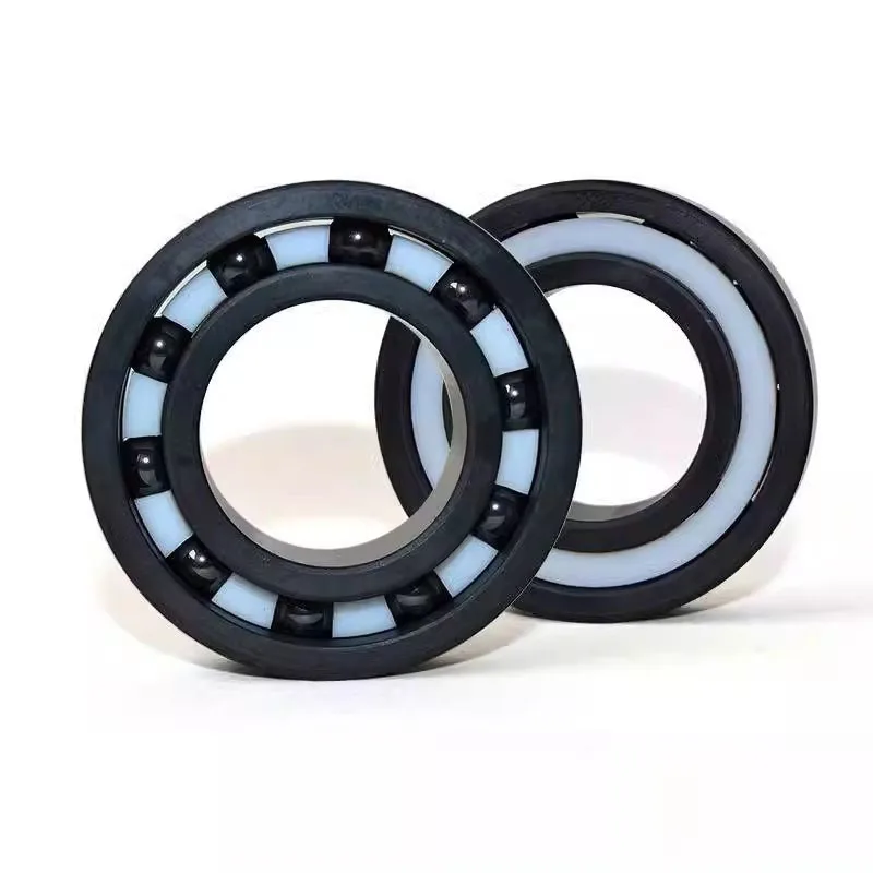 Silicon nitride ceramic+PTFE all ceramic bearings 6800 6900 series high temperature and corrosion resistance