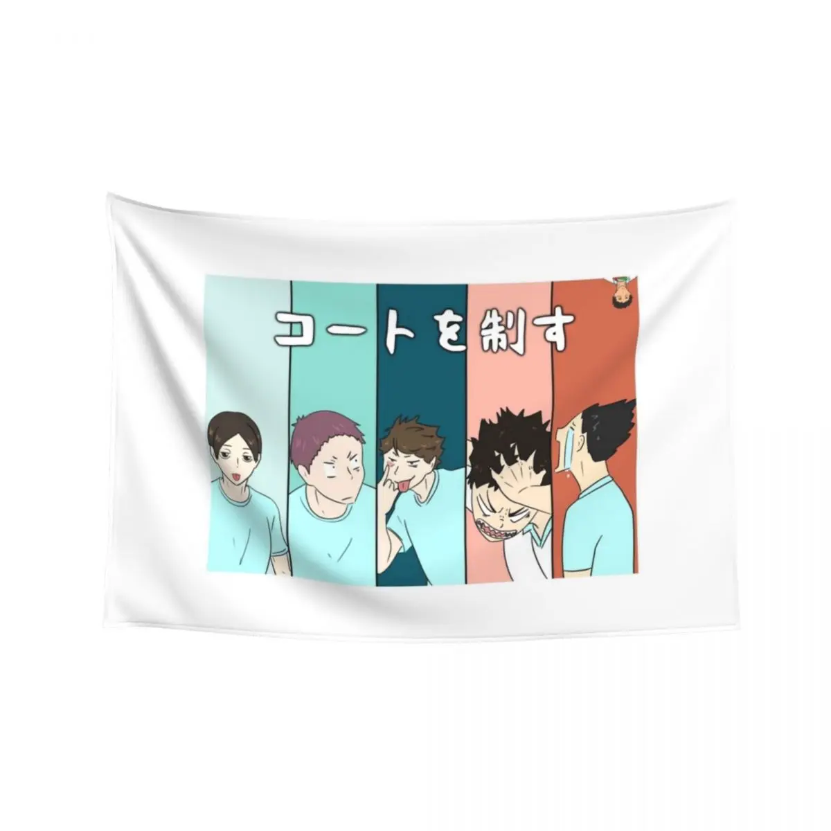 

Seijoh Version (Rule the Court) Tapestry Bathroom Decor Wall Deco Tapestry