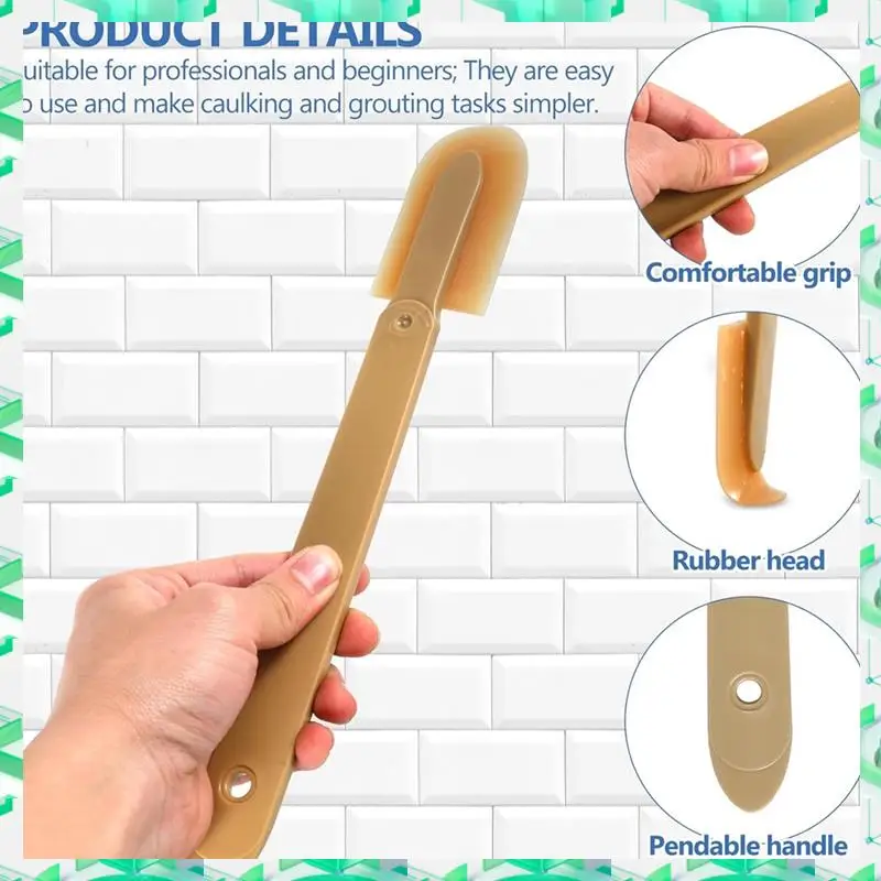 

FIZP 4 шт. резиновый инструмент для уплотнения, шпатели для уплотнения, инструмент для отделки герметика, инструмент для удаления герметика для плитки, раковины, плинтуса