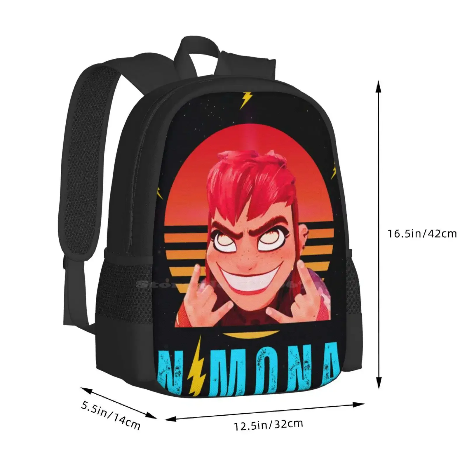 Nimona رائجة البيع حقيبة مدرسية على ظهره حقائب الموضة Nimona فيلم الباليستر Nimona 4 Nimona 10 Nimona 11 Nimona 12 Nimona 13 Nimona #3