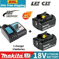 Original 18V Makita battery, 6.0Ah Rechargeable Lithium for makita 18v battery BL1830 BL1840 BL1850 BL1860B BL1815 replacement